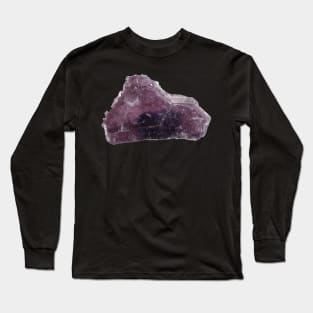 Lepidolite Mineral Sample Long Sleeve T-Shirt